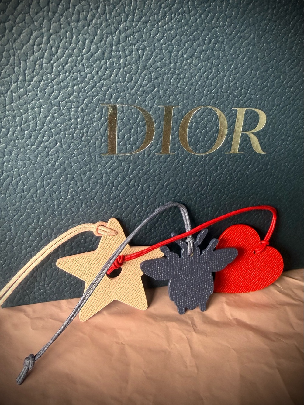 DIOR NWOT Japan Exclusive Leather Lucky Charms Set: LIMITED EDITION - Picture 5 of 5